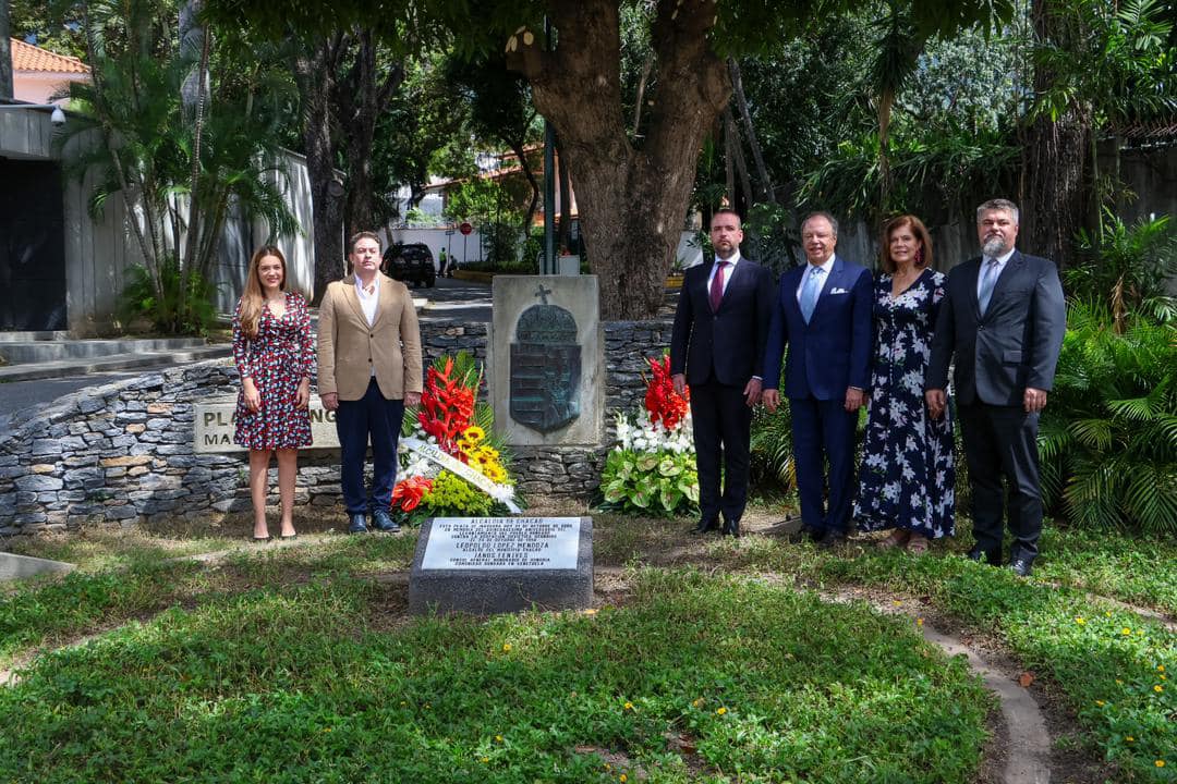 Conmemoración en Caracas del 68º aniversario de la Revolución y Lucha por la Libertad húngara de 1956.