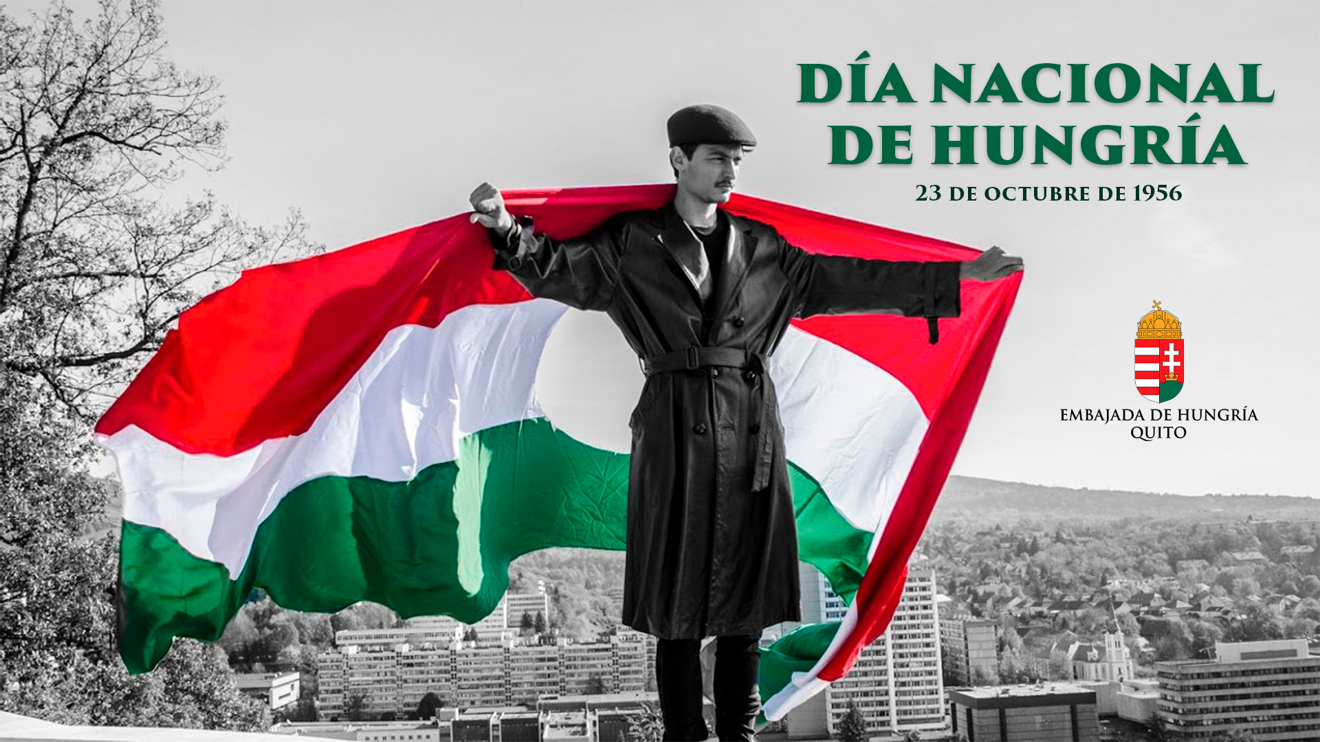 Megemlékezés az 1956-os forradalom és szabadságharc 69. évfordulójáról. 